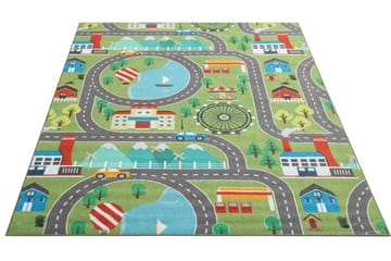 Play Barnmatta 140x200 cm - Grön - Textil & mattor - Barntextilier - Lekmatta & matta barnrum
