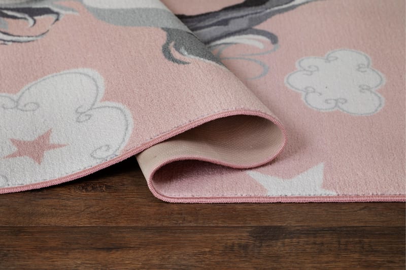 Play Barnmatta 140x200 cm - Rosa - Textil & mattor - Barntextilier - Lekmatta & matta barnrum