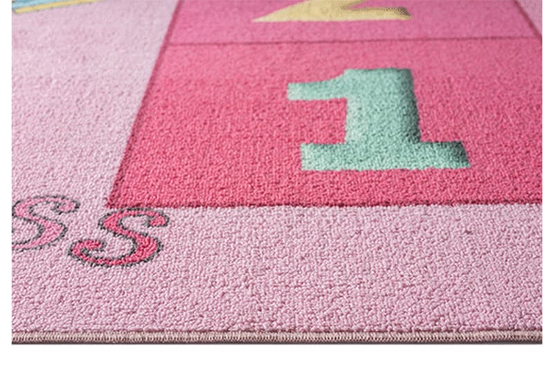 Play Barnmatta 140x200 cm - Rosa - Textil & mattor - Barntextilier - Lekmatta & matta barnrum