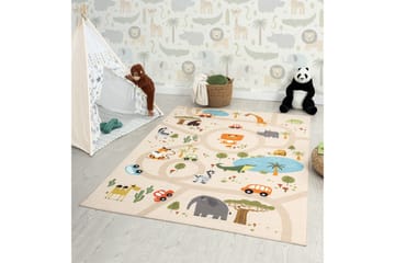 Play Barnmatta 160x230 cm - Beige - Textil & mattor - Barntextilier - Lekmatta & matta barnrum