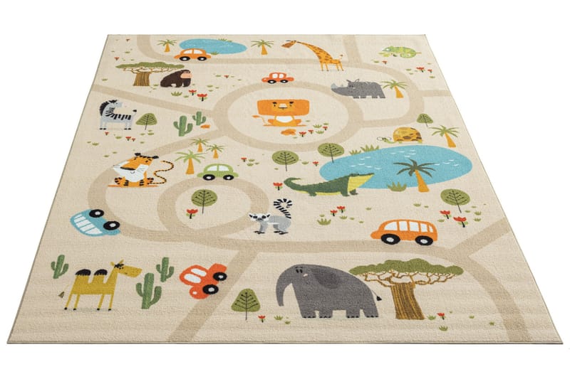 Play Barnmatta 160x230 cm - Beige - Textil & mattor - Barntextilier - Lekmatta & matta barnrum