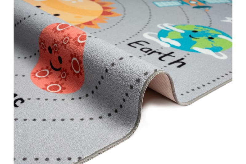 Play Barnmatta 160x230 cm - Grå - Textil & mattor - Barntextilier - Lekmatta & matta barnrum