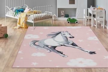 Play Barnmatta 160x230 cm - Rosa - Textil & mattor - Barntextilier - Lekmatta & matta barnrum