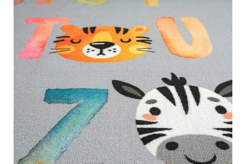 Play Barnmatta 80x150 cm - Grå - Textil & mattor - Barntextilier - Lekmatta & matta barnrum
