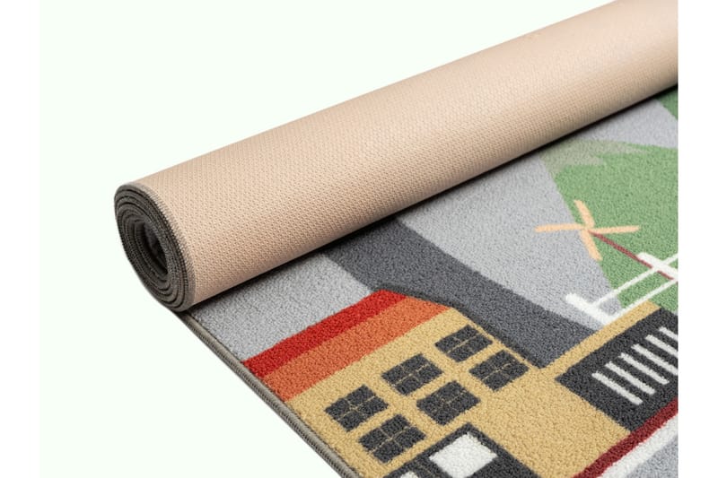 Play Barnmatta 80x150 cm - Grå - Textil & mattor - Barntextilier - Lekmatta & matta barnrum