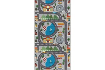 Play Barnmatta 80x150 cm - Grå - Textil & mattor - Barntextilier - Lekmatta & matta barnrum