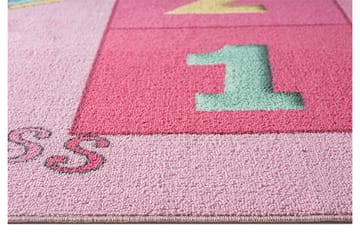Play Barnmatta 80x150 cm - Rosa - Textil & mattor - Barntextilier - Lekmatta & matta barnrum