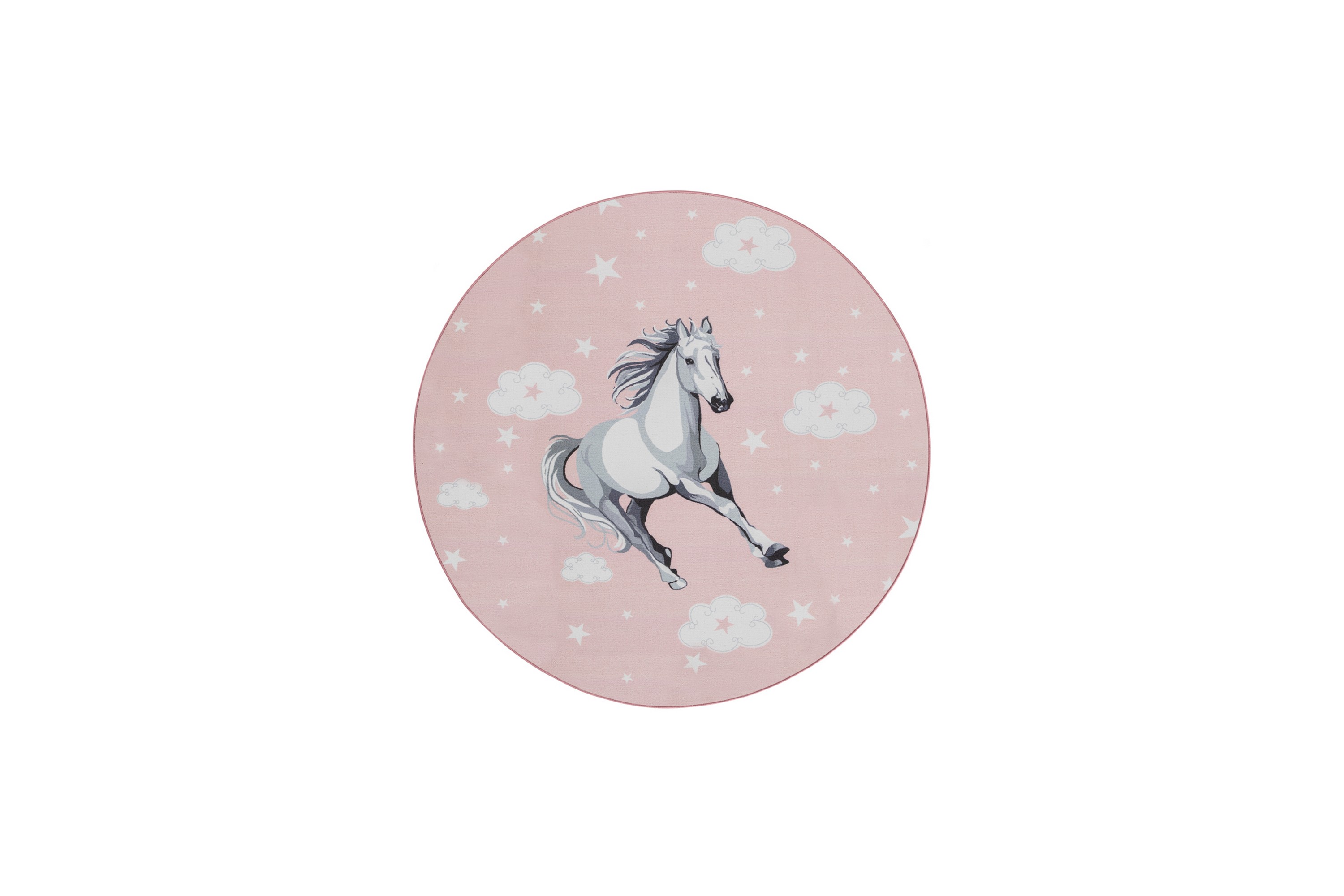 Play Barnmatta Rund 120 cm Rosa