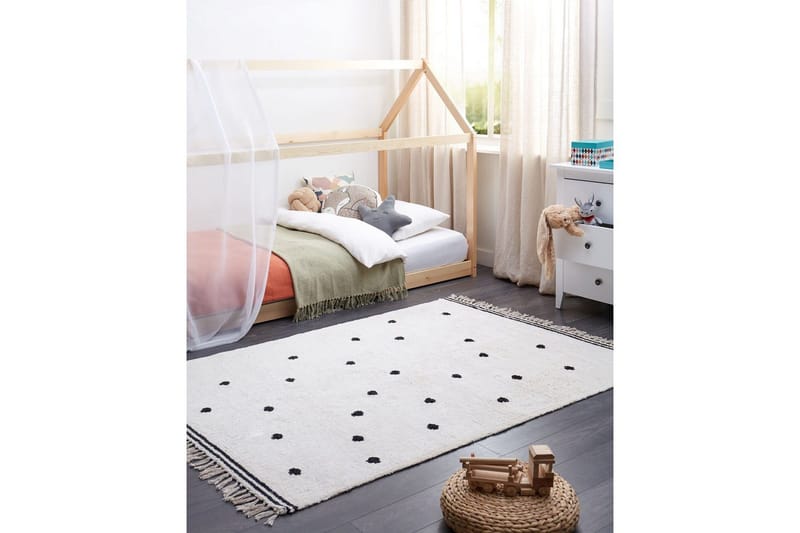 Barnmatta Laza - Vit - Textil & mattor - Barntextilier - Lekmatta & matta barnrum