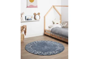 Barnmatta Vurgun - Blå, Vit - Textil & mattor - Barntextilier - Lekmatta & matta barnrum