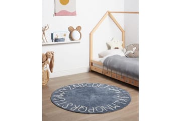 Barnmatta Vurgun - Blå, Vit - Textil & mattor - Barntextilier - Lekmatta & matta barnrum