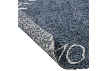 Barnmatta Vurgun - Blå, Vit - Textil & mattor - Barntextilier - Lekmatta & matta barnrum