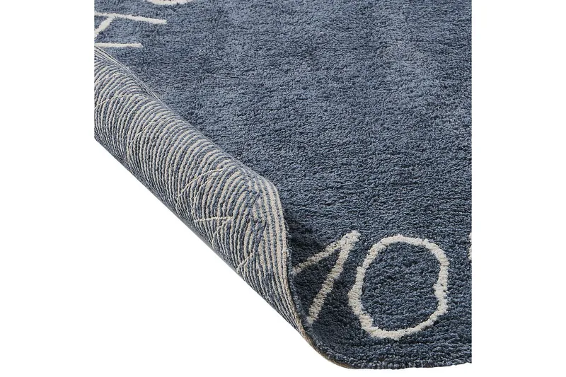 Barnmatta Vurgun - Blå, Vit - Textil & mattor - Barntextilier - Lekmatta & matta barnrum