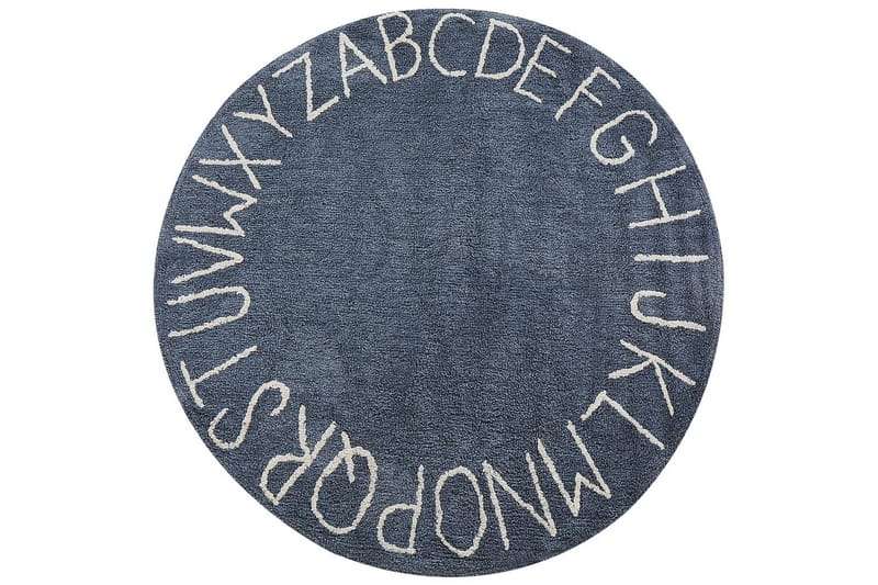 Barnmatta Vurgun - Blå, Vit - Textil & mattor - Barntextilier - Lekmatta & matta barnrum