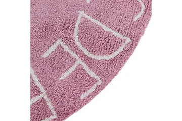 Barnmatta Vurgun - Rosa, Vit - Textil & mattor - Barntextilier - Lekmatta & matta barnrum