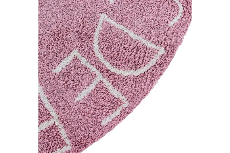 Barnmatta Vurgun - Rosa, Vit - Textil & mattor - Barntextilier - Lekmatta & matta barnrum