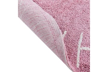 Barnmatta Vurgun - Rosa, Vit - Textil & mattor - Barntextilier - Lekmatta & matta barnrum