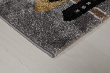 Atlas Barnmatta 120x170 cm Savannen - Grå - Textil & mattor - Barntextilier - Lekmatta & matta barnrum
