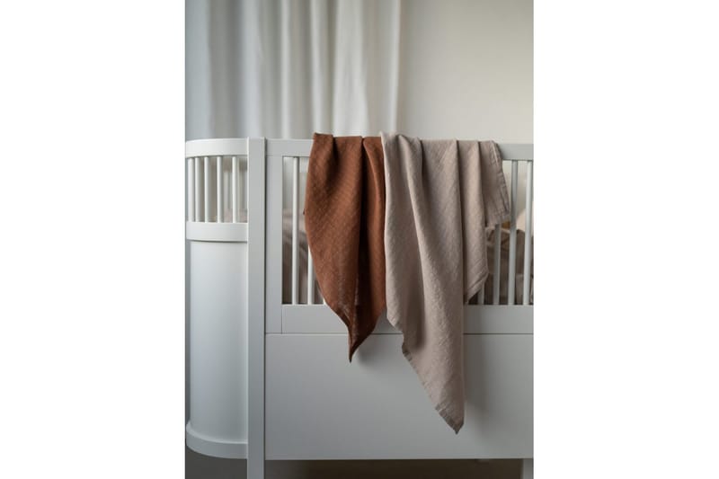 Muslinwrap 2-Pack - Sand/Tobacco (70 x 70 cm) - Textil & mattor - Barntextilier - Barnfilt & babyfilt