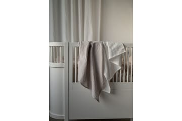 Muslinwrap 2-Pack - Vit/Grå (110 x 110 cm) - Textil & mattor - Filt & pläd