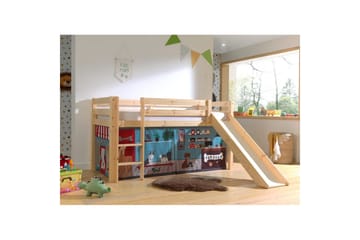 Pino Barngardiner 140 cm - Blå - Textil & mattor - Barntextilier - Barngardiner