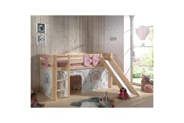 Pino Barngardiner 52 cm - Vit||Rosa - Textil & mattor - Barntextilier - Barngardiner