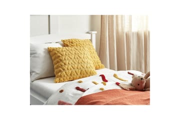 Prydnadskuddar Astrantia set om 2 Gul - Gul - Textil & mattor - Barntextilier - Barnkudde