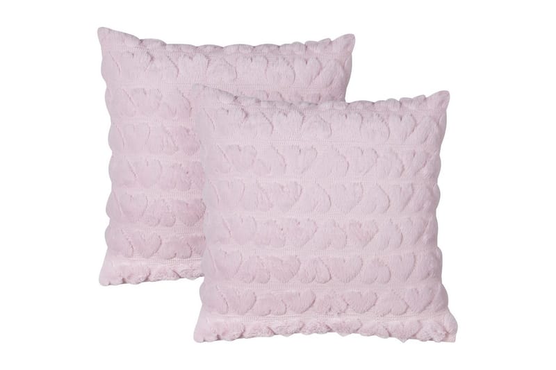 Prydnadskuddar Astrantia set om 2 Rosa - Rosa - Textil & mattor - Barntextilier - Barnkudde