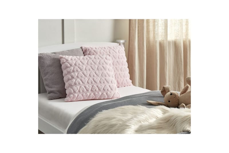 Prydnadskuddar Astrantia set om 2 Rosa - Rosa - Textil & mattor - Barntextilier - Barnkudde