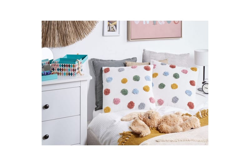 Prydnadskuddar Wallflower set om 2 - Textil & mattor - Barntextilier - Barnkudde