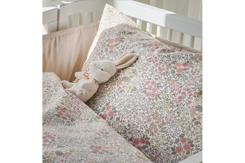 Påslakanset till Spjälsäng 2-Dels Floret Sand - Brun - Textil & mattor - Sängkläder - Bäddset & påslakanset - Påslakanset enkelsäng