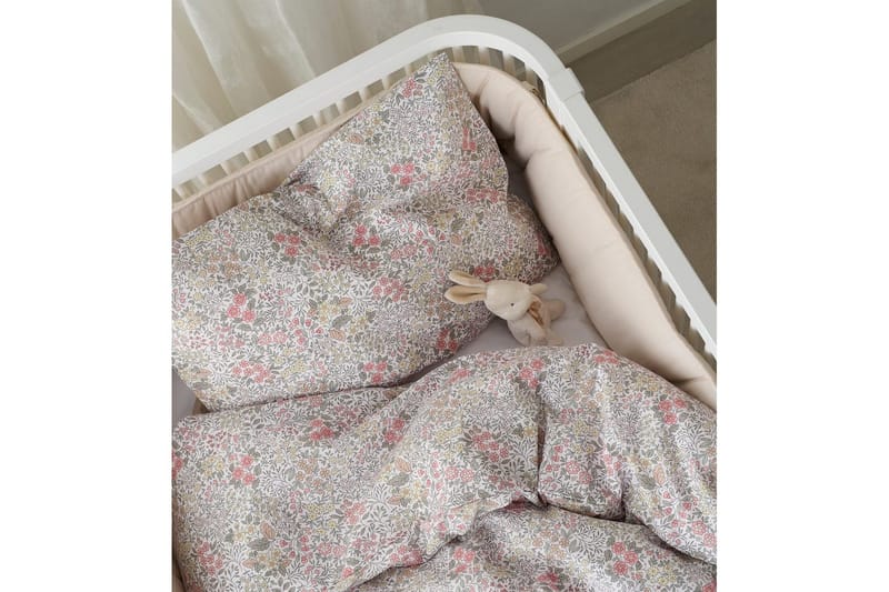 Påslakanset till Spjälsäng 2-Dels Floret Sand - Brun - Textil & mattor - Sängkläder - Bäddset & påslakanset - Påslakanset enkelsäng