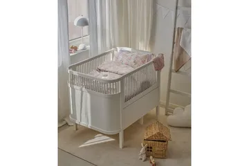 Påslakanset till Spjälsäng 2-Dels Floret Sand - Brun - Textil & mattor - Sängkläder - Täcke