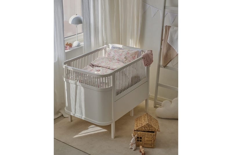 Påslakanset till Spjälsäng 2-Dels Floret Sand - Brun - Textil & mattor - Sängkläder - Bäddset & påslakanset - Påslakanset enkelsäng