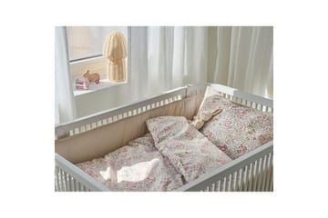 Påslakanset till Spjälsäng 2-Dels Floret Sand - Brun - Textil & mattor - Sängkläder - Bäddset & påslakanset - Påslakanset enkelsäng