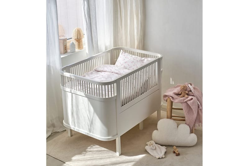 Påslakanset till Spjälsäng 2-Dels Päron Rosa - Rosa - Textil & mattor - Sängkläder - Bäddset & påslakanset - Påslakanset enkelsäng