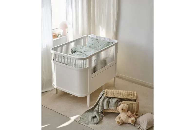 Påslakanset till Spjälsäng 2-Dels Plingeling Grön - Grön - Textil & mattor - Sängkläder - Bäddset & påslakanset - Påslakanset enkelsäng