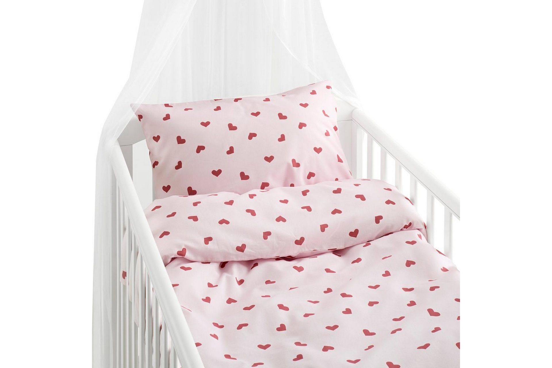 P&aring;slakanset till Spj&auml;ls&auml;ng 2-Dels Hj&auml;rtrud - Rosa