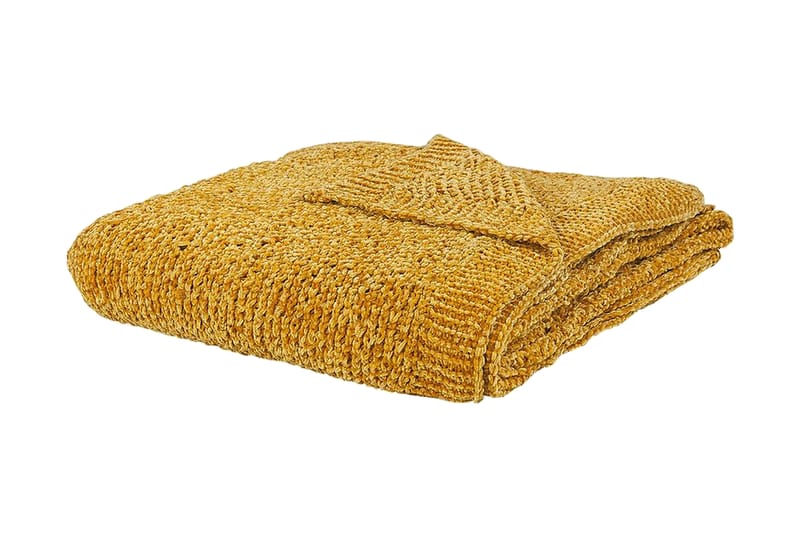 Överkast Daliyat 150x200 cm - Gul - Textil & mattor - Filt & pläd