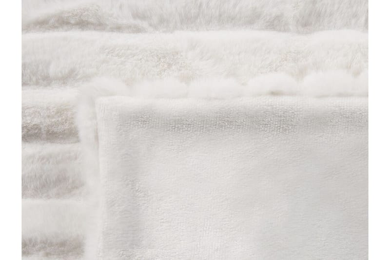 Abteh Pläd 150x200 cm Tvåsidig - Vit - Textil & mattor - Filt & pläd