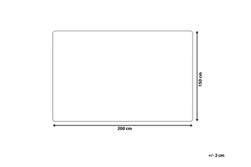 Asdad Pläd 150x200 cm Tvåsidig - Brun/Vit - Textil & mattor - Filt & pläd