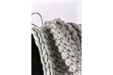 Kate Pläd 130x170 cm - Ljusgrå - Textil & mattor - Filt & pläd