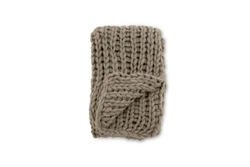 Kate Pläd 130x170 cm - Brun - Textil & mattor - Filt & pläd