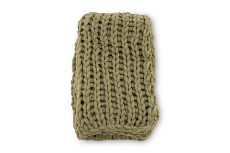 Kate Pläd 130x170 cm - Mörkgrön - Textil & mattor - Filt & pläd