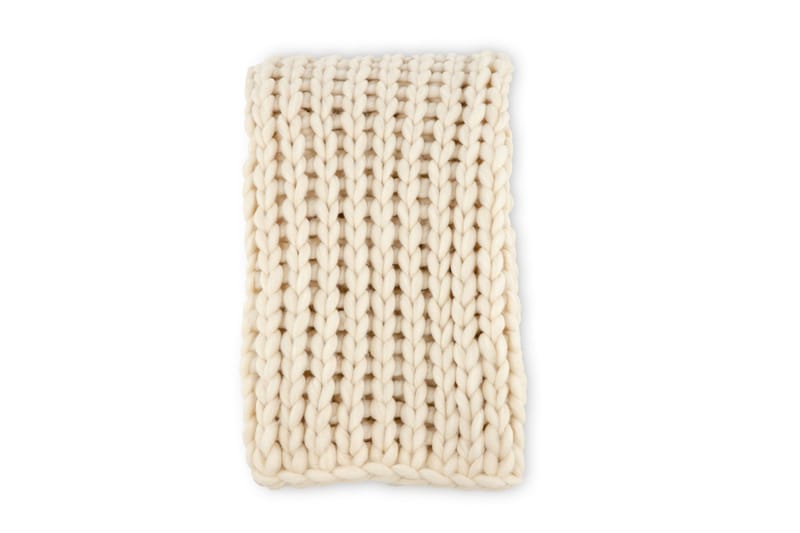 Kate Pläd 130x170 cm - Beige - Textil & mattor - Filt & pläd