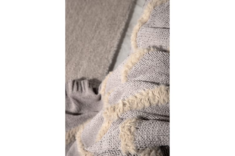 Katleen Pläd 130x170 cm - Grå - Textil & mattor - Filt & pläd