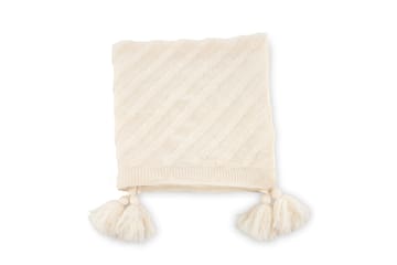 Katlyn Pläd 130x170 cm - Vit - Textil & mattor - Filt & pläd