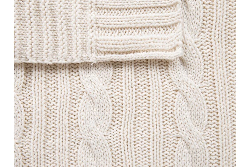 Macmartin Pläd 110x180 cm - Beige - Textil & mattor - Filt & pläd