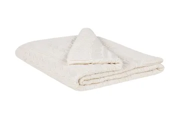 Macmartin Pläd 110x180 cm - Beige - Textil & mattor - Filt & pläd