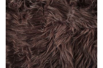 Pläd 200 x 220 cm brun DELICE - Brun - Textil & mattor - Filt & pläd